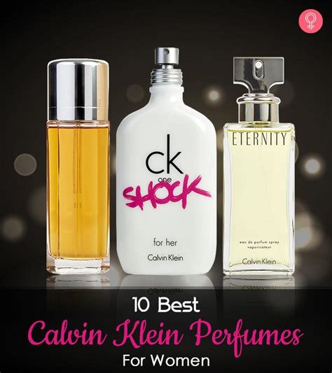 best calvin klein perfume for women